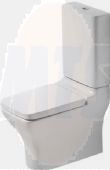 DURAVIT PURAVIDA TOILET SEAT AND COVER 213209 SOFT CLOSE