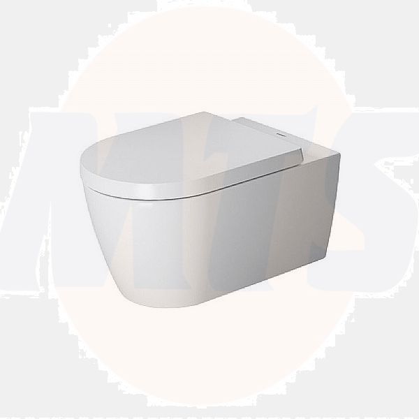 Duravit ME by Starck Toilet seat and cover with Fittings  soft Close 0020190000