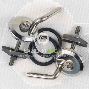 Duravit Starck 1 Toilet Seat Hinge Set 0061101000
 4021534004513