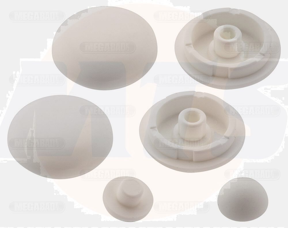 Duravit Toilet Seat Buffer/Bumpers set for Starck 1 toilet seat and cover 1001470000 / 598125000