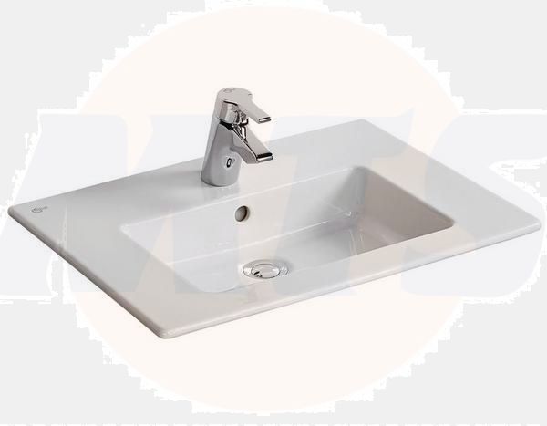 Ideal Standard  Tempo 60cm vanity basin for furniture only - one taphole  E066801