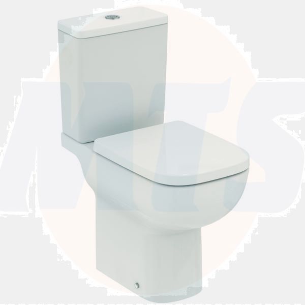 Ideal Standard  Ideal Standard i.life A close coupled cistern 4/2.6 litre dual flush valve bottom supply and internal overflow   E248101