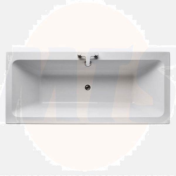 Ideal Standard  Tempo Cube 180 x 80cm double ended Idealform bath - no tap holes  E258401