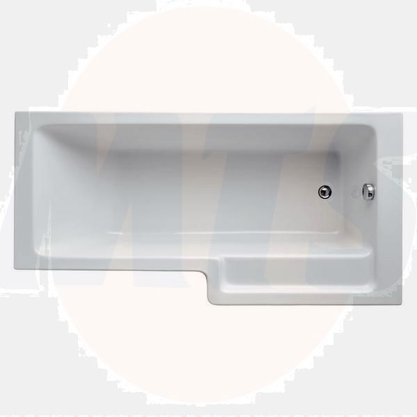 Ideal Standard  Tempo Cube 170cm shower bath - Right hand - no tapholes  E259401