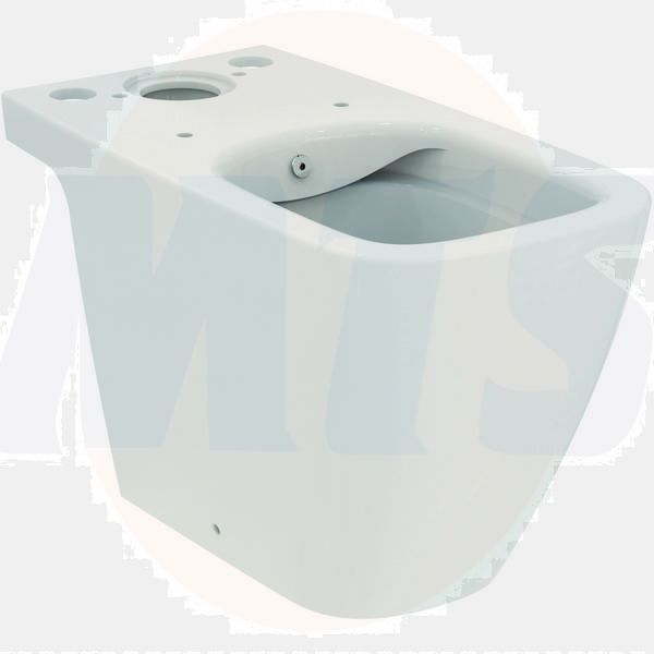 Ideal Standard  Ideal Standard i.life B close coupled wc bowl with horizontal outlet and rimls+ technology  E260901
