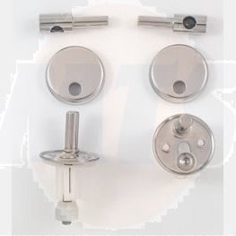 E3131-CP HINGED SET OVE AND ODEON UP SEMI-CLOSED JACOB DELAFON