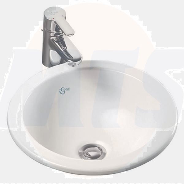 Ideal Standard  Concept Sphere 38cm inset basin, no tap deck  E502301