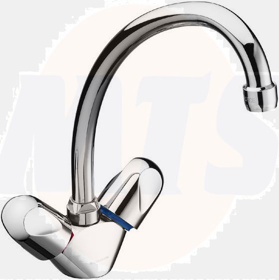 Jacob Delafon single hole sink mixer with chrome tube spout E76920-CP