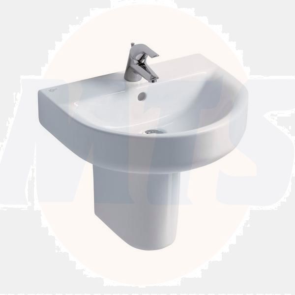 Ideal Standard  Concept Arc 55cm pedestal basin - one taphole  E785201