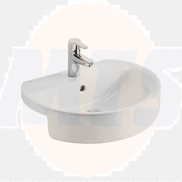 Ideal Standard  Concept Sphere 55cm semi countertop basin - one taphole  E792101