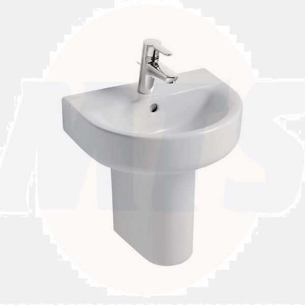 Ideal Standard  Concept Arc 45cm hand rinse basin - one taphole  E796601