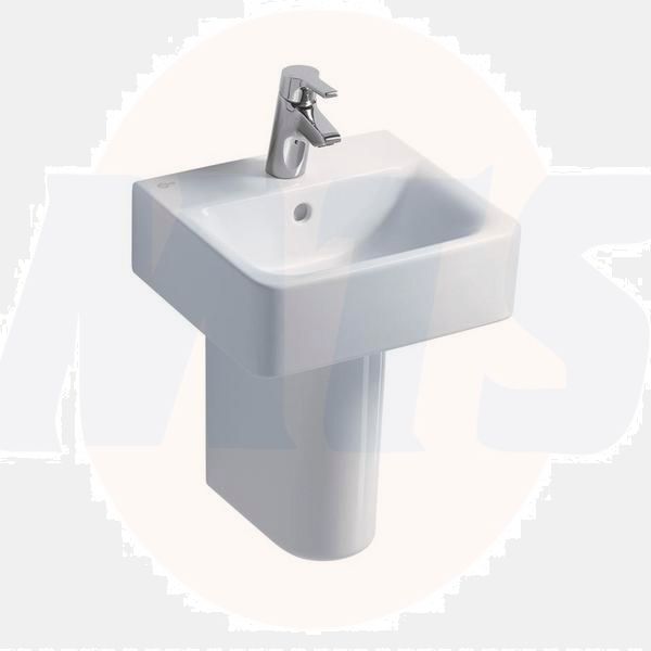 Ideal Standard  Concept Cube 40cm hand rinse basin - one taphole  E803101