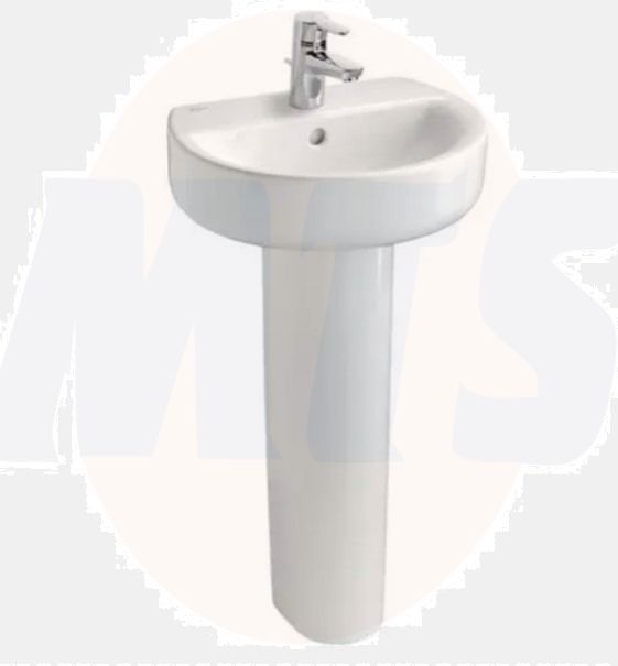 Ideal Standard  Concept Sphere 45cm hand rinse basin one taphole  E805501 PEDESTAL NOT INCLUDED