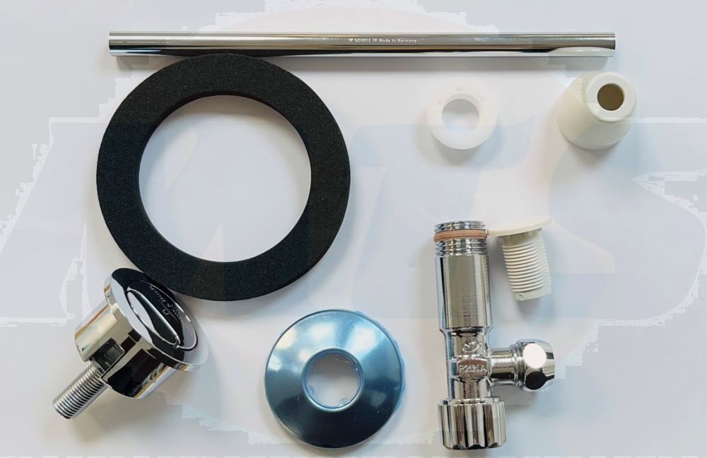 VILLEROY  & BOCH V 1.0 / 06.10.2016 / 921100E9 CISTERN FIXING SPARES WITH ISOLATION & PUSH BUTTON