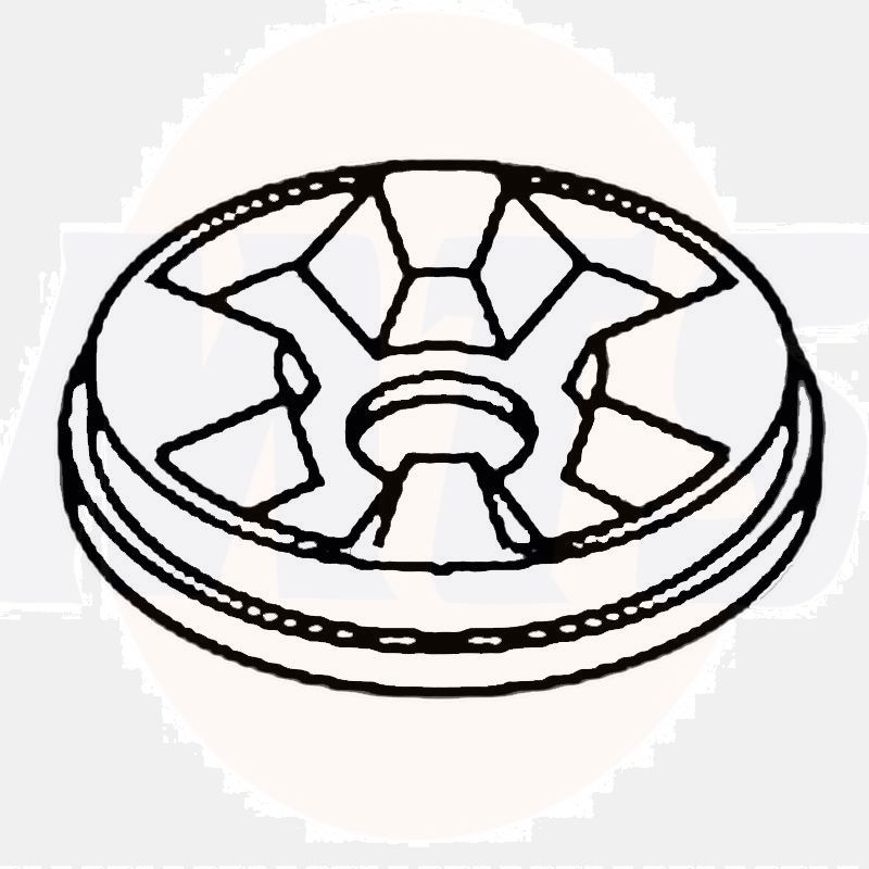 Ideal Standard Curved Bath Screen Hinge Spares EE725643AH  Bath Screen Cam Washer Old Style