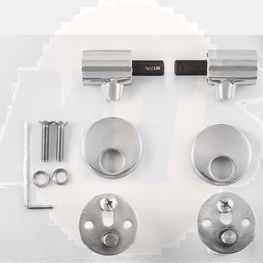 ETA024-CP HINGES SET FOR ESCALE AND PRESQUE' ILE DAMPED CUSHION JACOB DELAFON ETA024-00 
