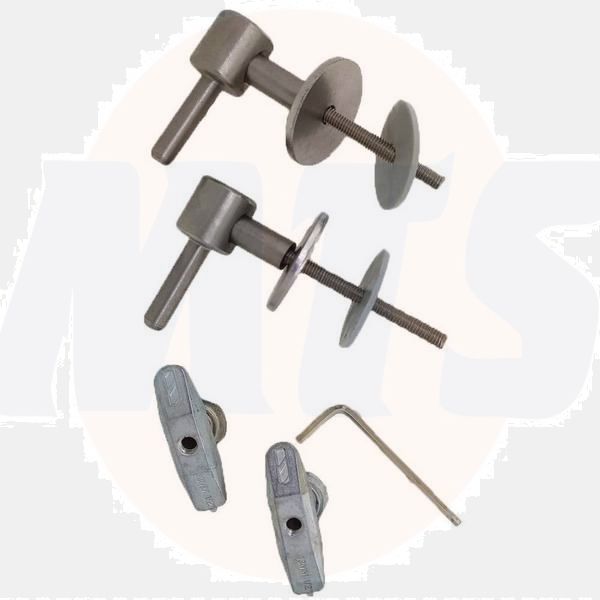 Ideal Standard White Seat Hinges EV28467