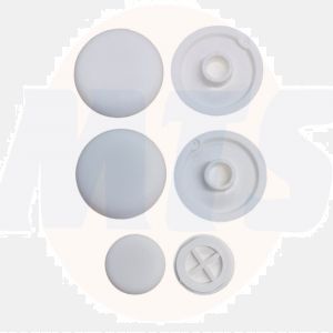 C.AIR SEAT BUFFERS WHITE