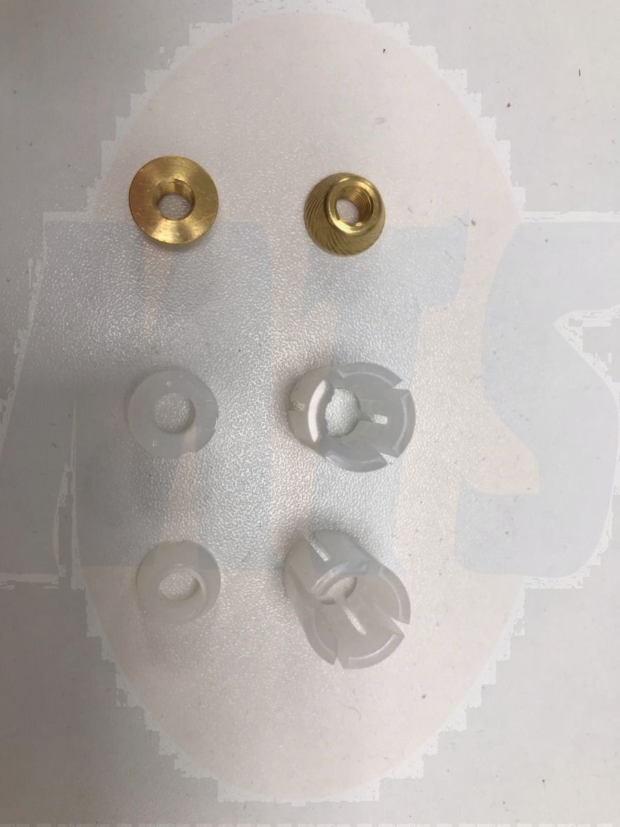 Fischer Toilet Seat Fixing Set FAW S01128 - Secure and Reliable Installation