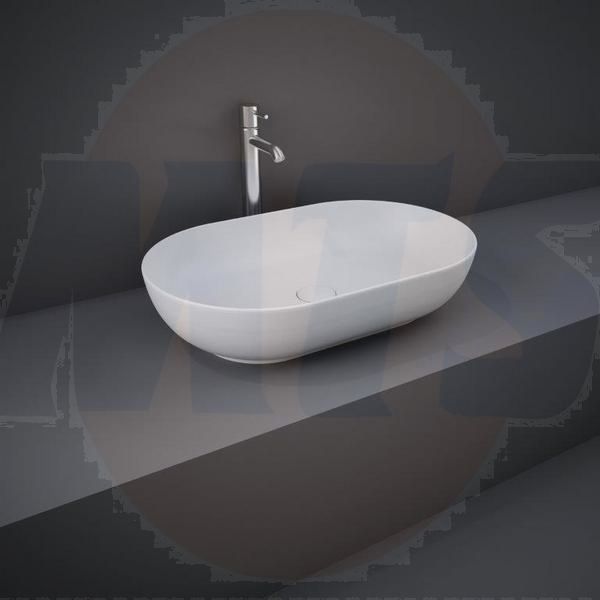 RAK Feeling 55Cm Oval Counter Top Wash Bsn FEECT5500500A Bathroomsuites