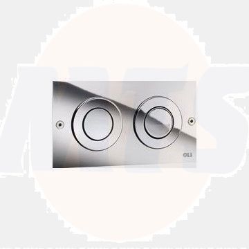 Oli FLUSH PLATE MINI TREND DRIVE TIRE WITH 2 BUTTONS STAINLESS