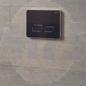 Flush Plate Sense Black Control Panel 23546 