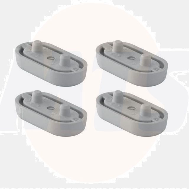 FLUSH TWICO FOR BOX GEBERIT DOUBLE BUTTON ROUND 241.290.001 NEW