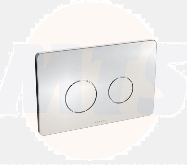 Sanuex Dot FLUSHE 2.0 flush plate in Chrome FP110