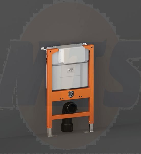 RAK Ecofix Top/Front Flush Conc Cistern And Frame FS04RAK82TF Bathroomsuites