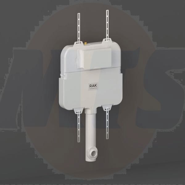 RAK Ecofix 8Cm Slimline Front Flush Conc Cistern FS12RAK8C Bathroomsuites