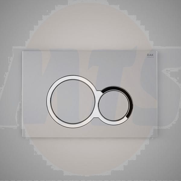 RAK Ecofix Matt Cp Fp With Polished Cp Surrounding FSRAKPPL001 Bathroomsuites