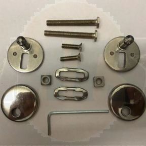 GALASSIA SA02 SEAT HINGES CHROME - CC/11