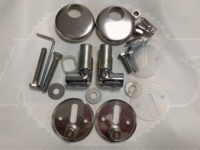 Galassia Jota Close-Coupled Toilet - 9821 Soft Close Toilet Seat Hinges