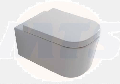 Galassia Meg11  Thermosetting wrap around seat-cover with soft closing system /Hinges 5416