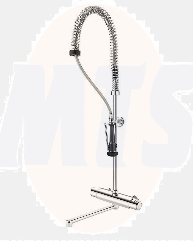 Gustavsberg Pr-rinse set With thermostatic mixer 160 c-c and spout 8447101 / GB41204972 / 7393792231930