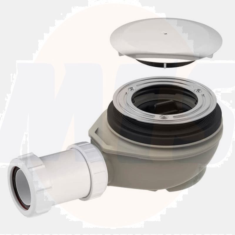 Geberit Shower Drain D90 With Ready-To-Fit Set And Drain Cover 150.555.21.1