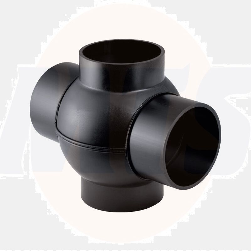 Geberit 367.285.16.1 PE ball branch 88.5Gr double