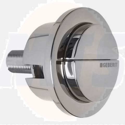 Geberit Chrome Silver Type 290 actuation dual flush Push Button  243.318.21.1