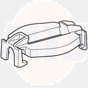 Geberit Flush Valve Handle Crown 242.975.11.1