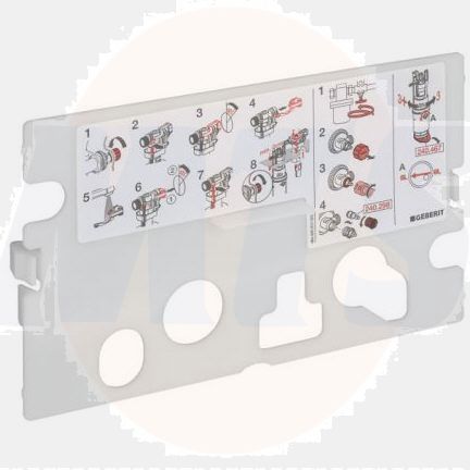 240206001  Geberit Inner Cover For Kappa Cistern UP200 240.206.00.1 