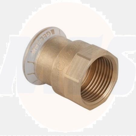 Geberit Mapress Copper adapter with female thread,