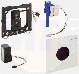 Geberit 116.021.21.5 – Electronic Discharge System Sigma01, 230 V C.A, Bright Chrome