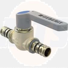 Geberit Mepla ball valve with lever 50mm P49922  616.061.00.2