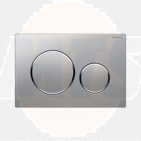 Geberit Sigma20 Dual Flush Plate, Matte Chrome 115.882.KN.1 