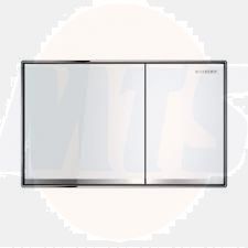 Geberit Sigma60 Dual Flush Plate - White Glass 115.640.SI.1