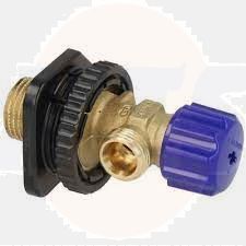 Geberit water connection with shut-off valve