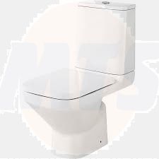 GoodHome Teesta White Quick release Soft close Toilet seat BQSA0086