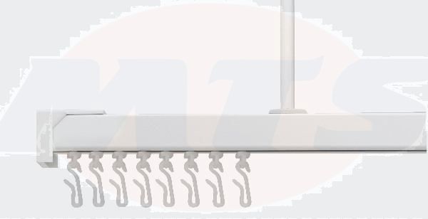 Croydex GP87001 Slenderline Rail Kit Wht