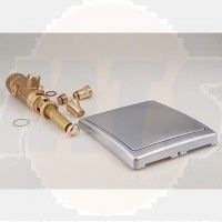 The GROHE Flush valve for WC 42901000 is designed to provide efficient and reliable flushing performance for toilets. It features a modern design that complements a variety of bathroom styles. This flush valve is engineered to ensure optimal water flow an