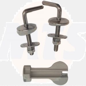 Twyford  H004A Seat Hinge L Shape Bottom Fix